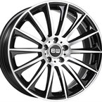 Elite Wheels Wild Beauty Black & Polished 18"(EW440195)